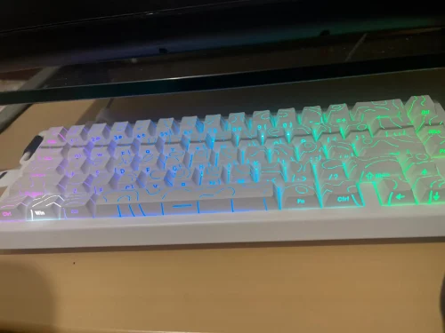 MCHOSE ACE68 ACE60 Pro Magnetic Keyboard Wired Mechanical photo review