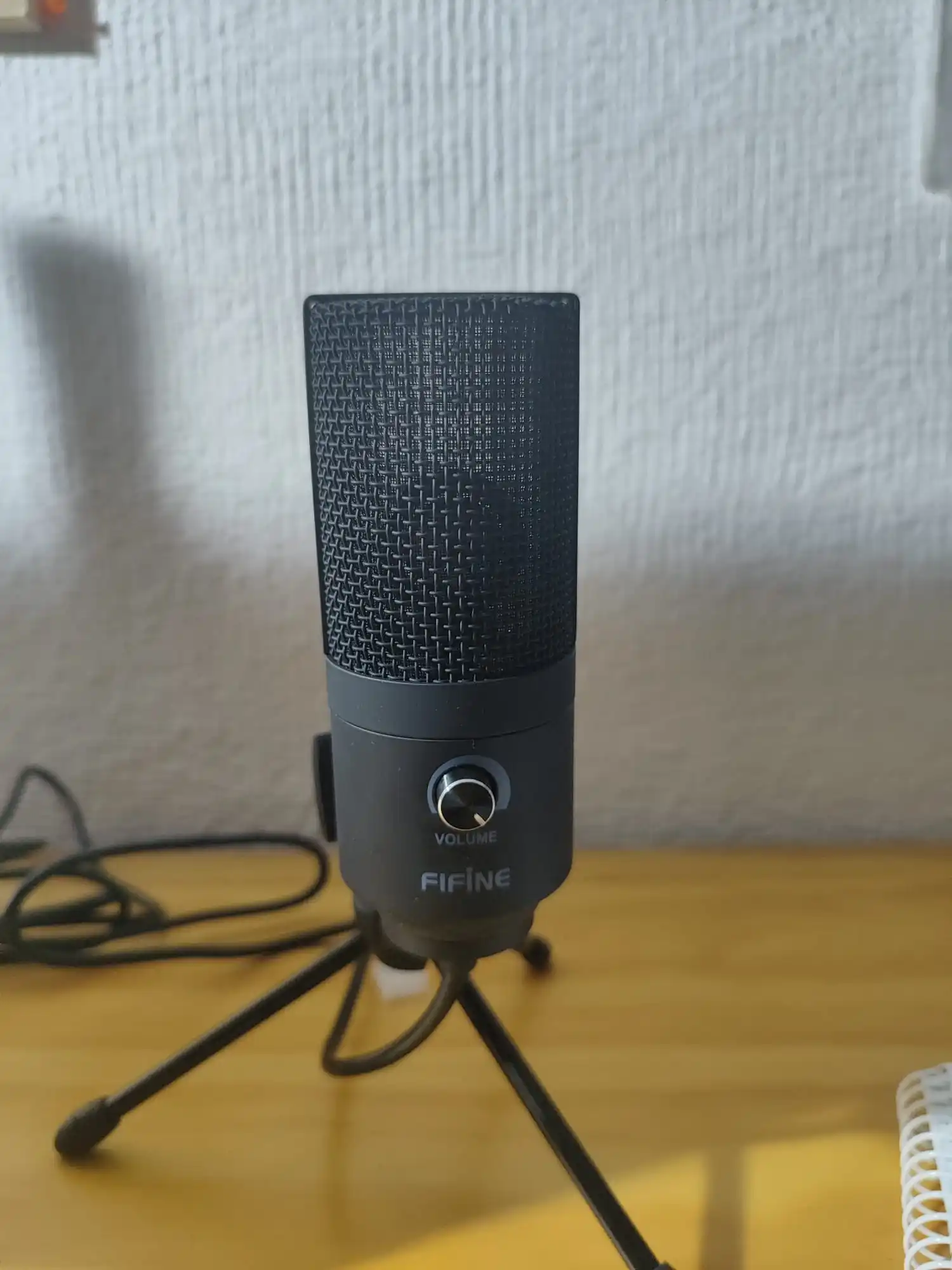 FIFINE USB Condenser Microphone with Gain Knob,Metal Recording photo review