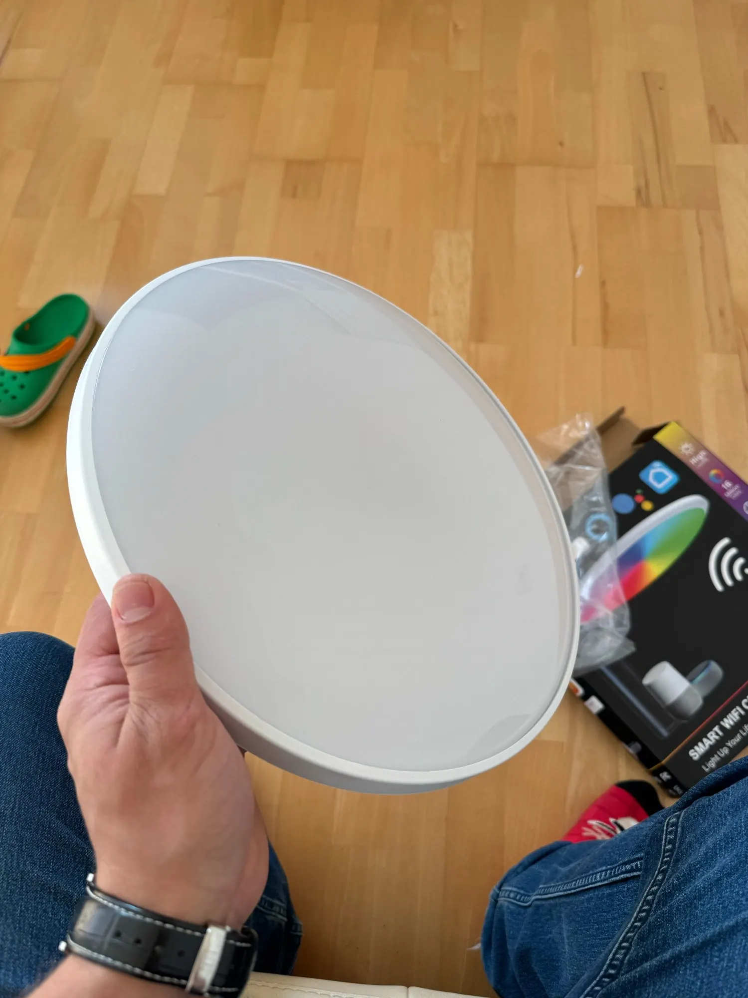 Tuya Smart WiFi Bluetooth LED Ceiling Light AC85-265V photo review