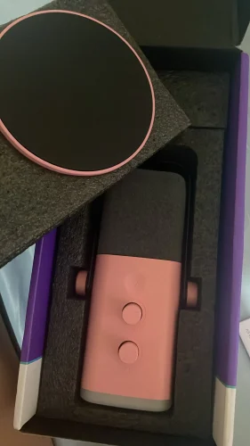 FIFINE USB/XLR Dynamic Microphone with Touch Mute Button,Headphone photo review