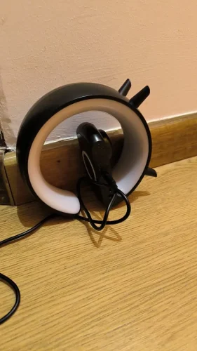 Wireless Charger Pad Stand Speaker TF Card RGB photo review