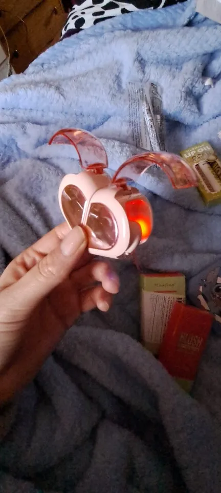 Heart-shaped Rotatable Wireless Bluetooth Earphones Stereo Sound Headphones photo review