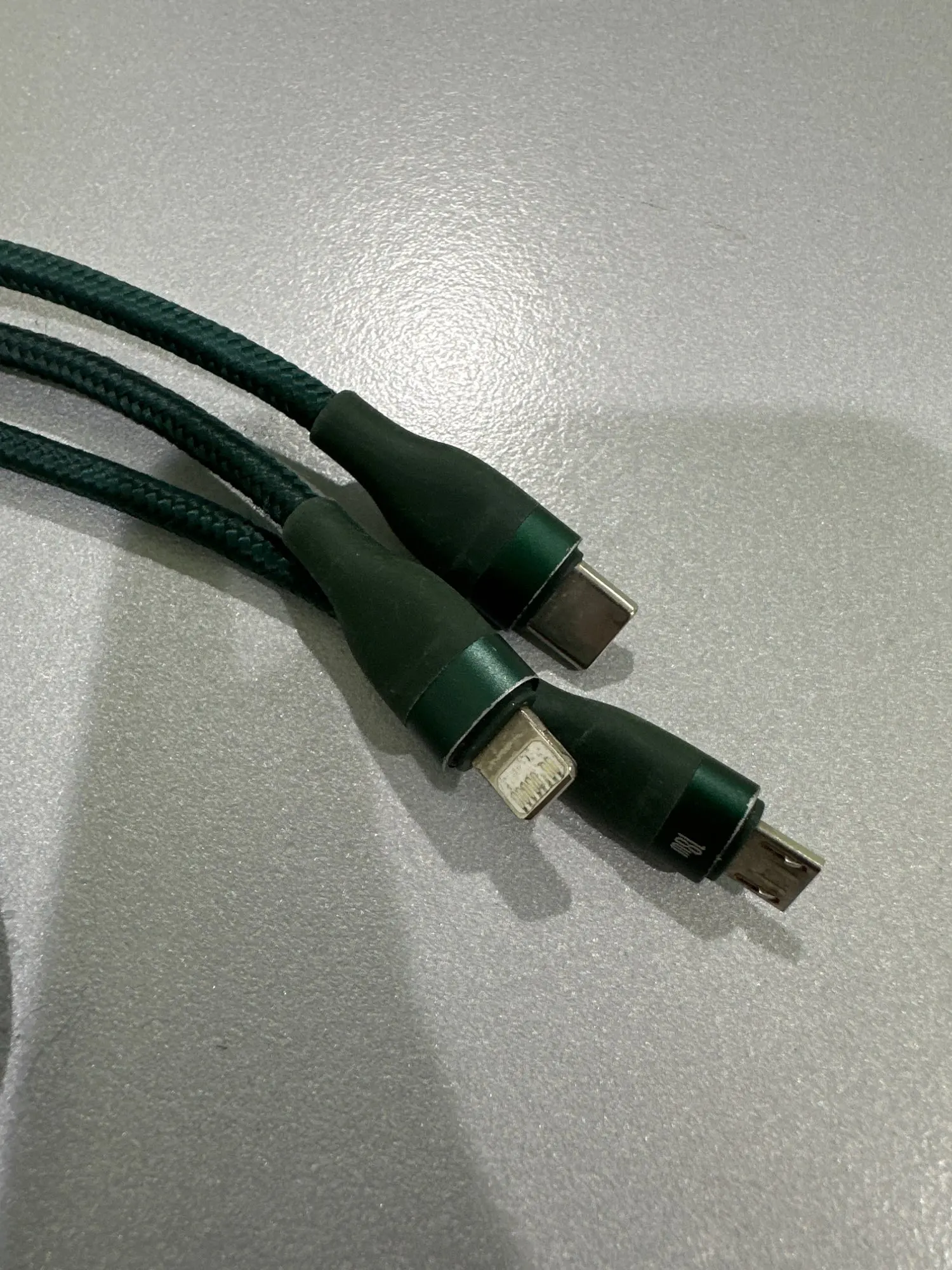 Baseus 3 in 1 USB Type C Cable photo review