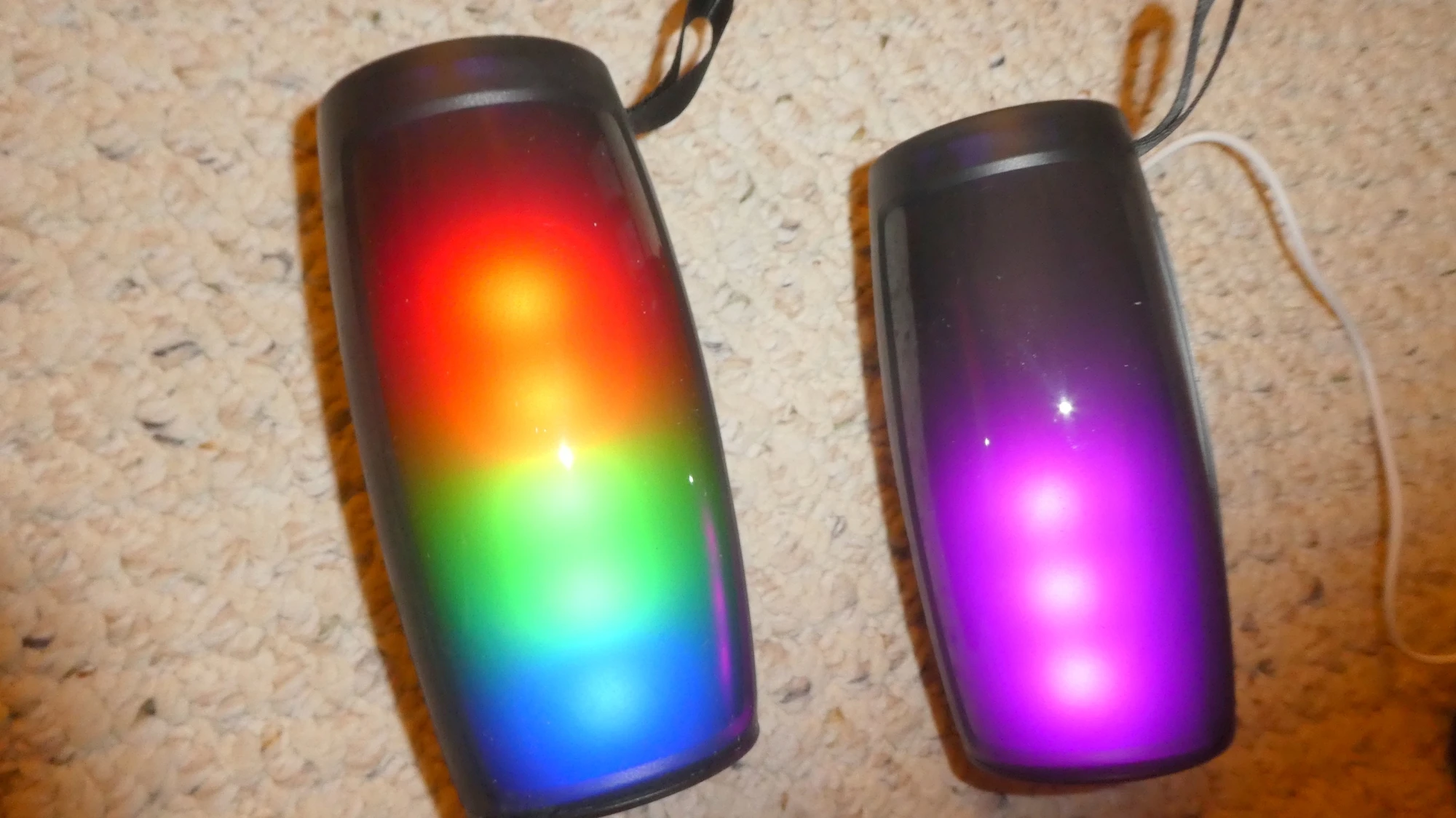 BT-1202 Portable Bluetooth Speaker - 360° Colorful LED photo review