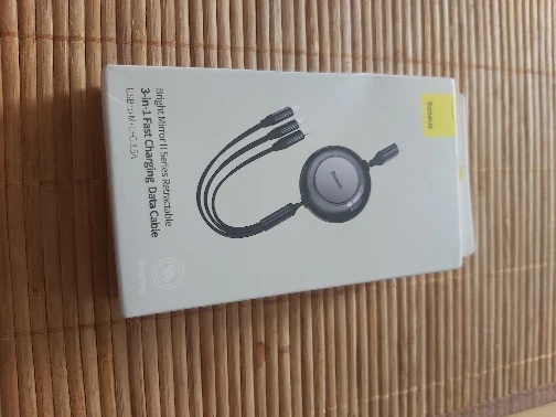 Baseus Retractable 100W 3 in 1 Fast USB photo review