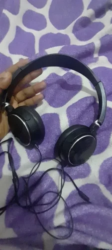 Over Ear Wired Headphones Portable Audio Bass HiFi photo review