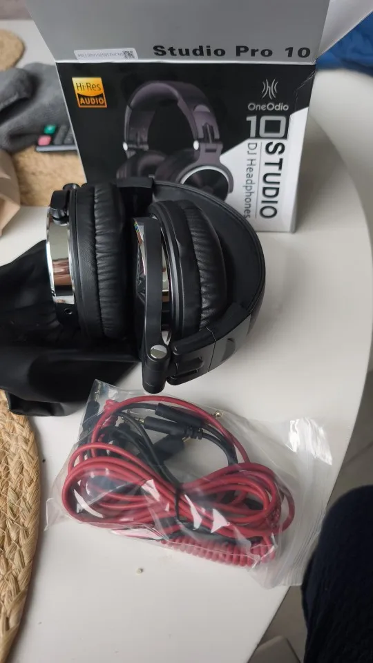 Oneodio Pro 10 Wired DJ Headphones Bass Stereo photo review