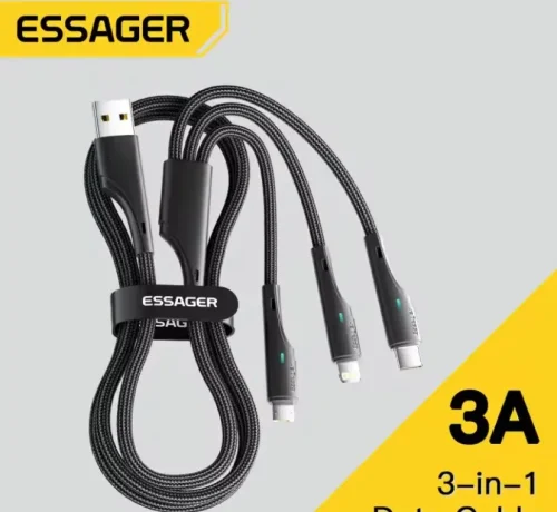 Essage 3 in 1 USB Cable Micro USB photo review