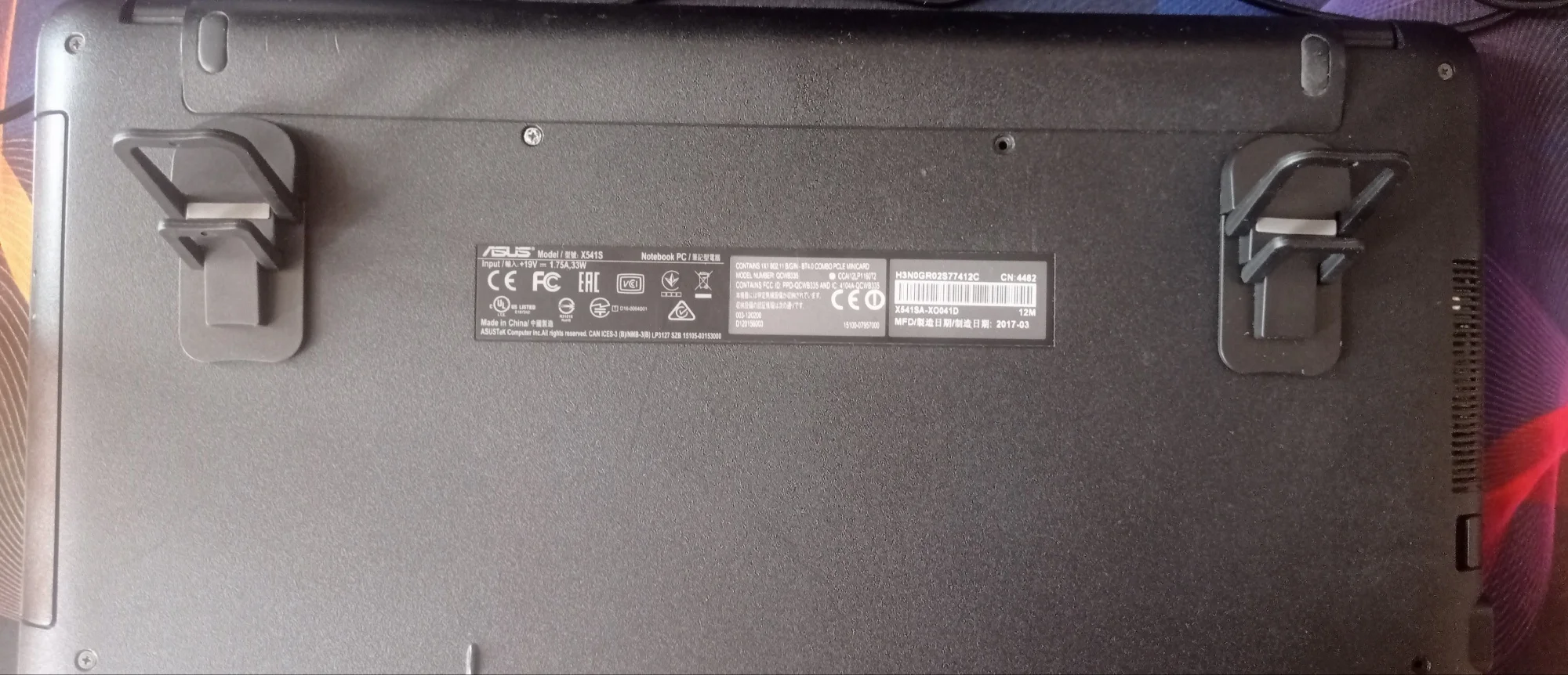 2pcs/Set Foldable Laptop Stand Portable Notebook Support Holder photo review