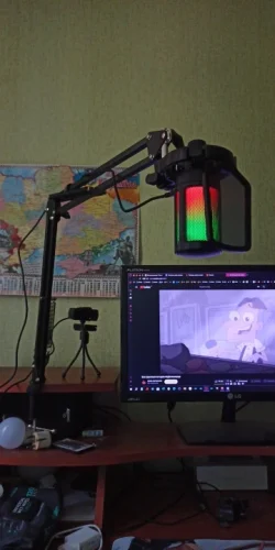 FIFINE USB Gaming Microphone Kit for PC,PS4/5 Condenser photo review