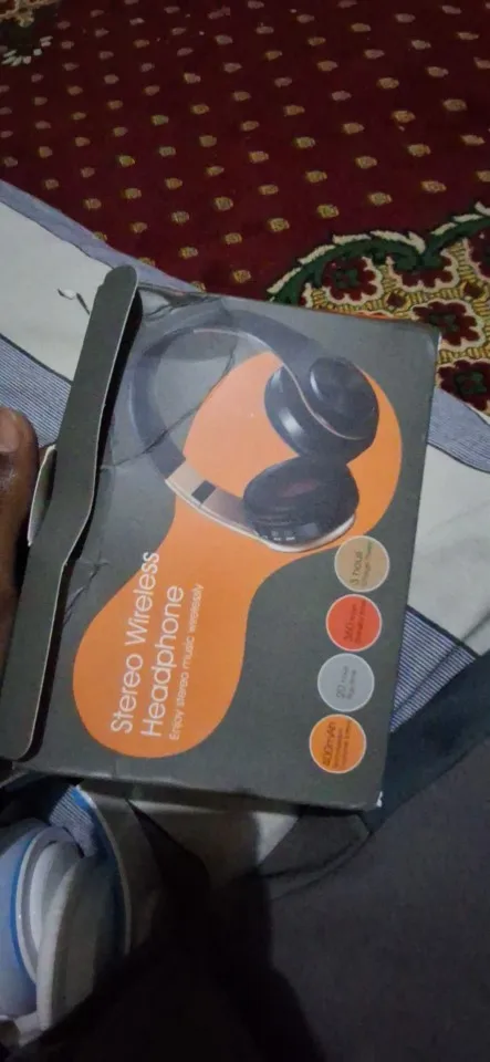 CATASSU Earphone Bluetooth Headphones Over Ear Stereo Wireless photo review