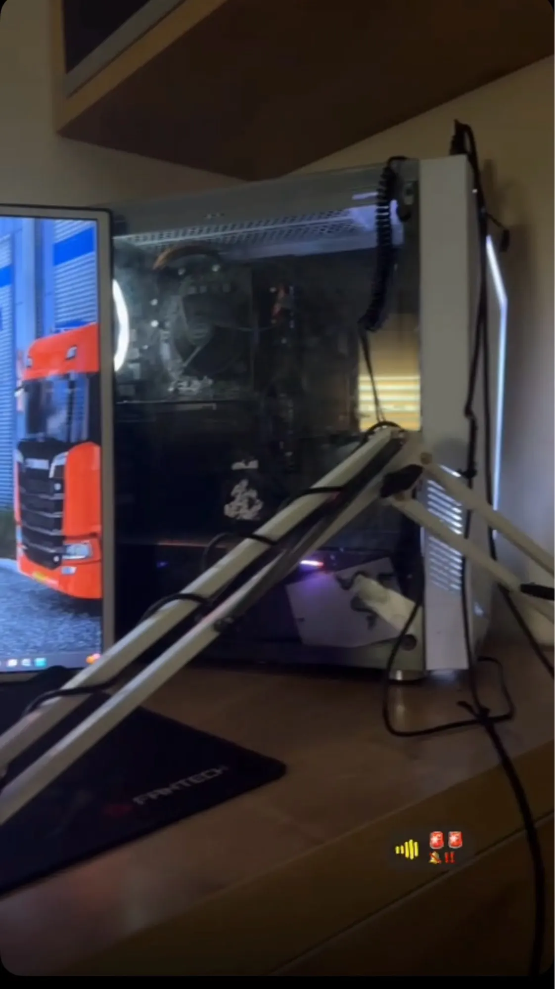 Zealsound RGB Recording Microphone With Articulated Arm/USB Condenser photo review