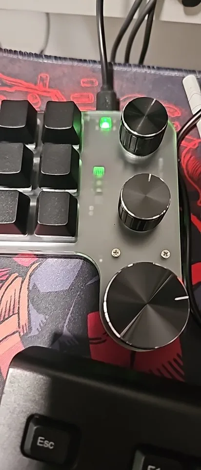 Mini Bluetooth Programming Macro Custom 3 Knob Keyboard photo review