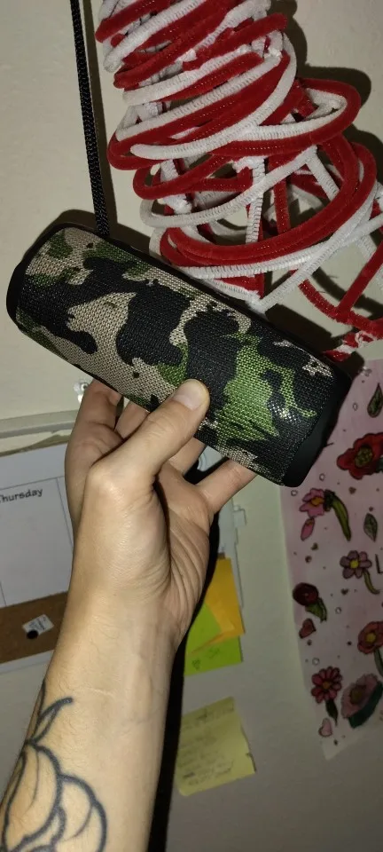 T&G TG365 Portable Bluetooth Speaker Dual Bass LED photo review