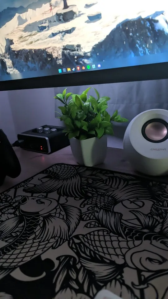 1pc Artificial Plants with Plastics Pots Perfect Greenery photo review