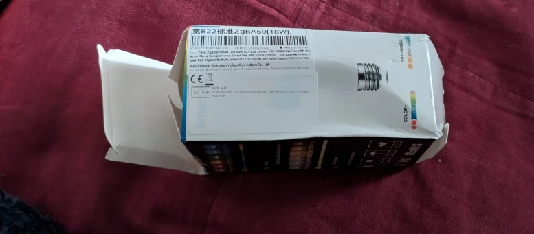 Zigbee 3.0 Smart Led Bulb E27 B22 Lamps photo review