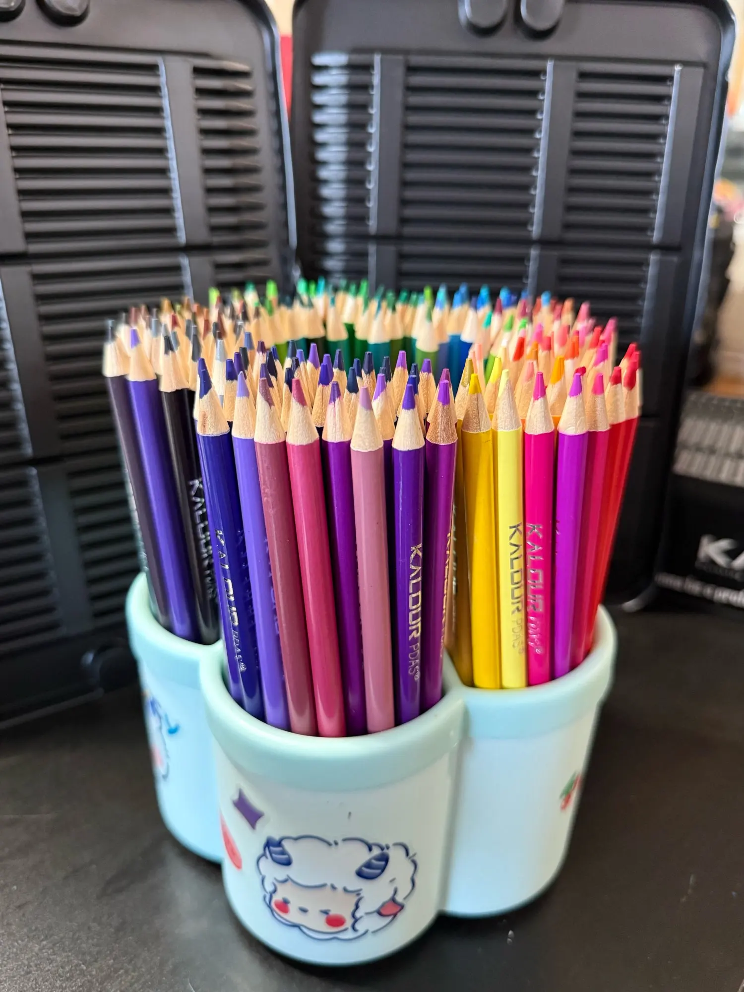 Rotating Desk Organizer - Multi-Compartment Storage Caddy, Durable photo review