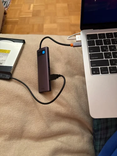 Baseus 4K 60Hz USB C Hub Type C photo review