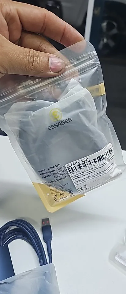 Essager 6A 66W 3 in 1 USB C photo review