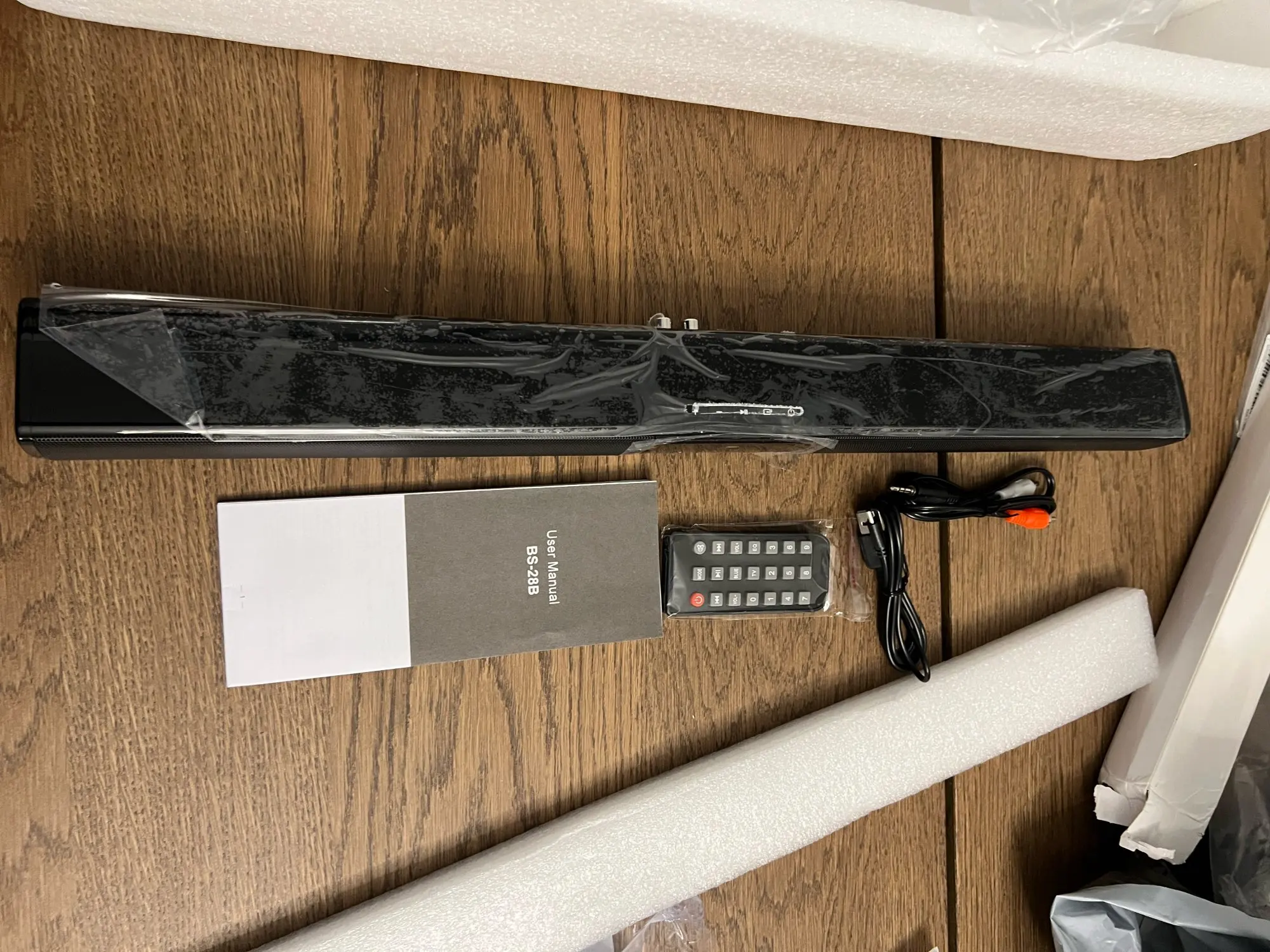 Portable Super Powerful Sound Bar Wireless Bluetooth Speaker photo review