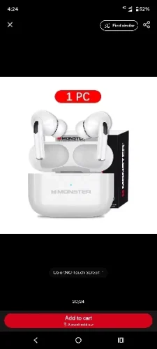 Monster MQT39 Wireless Bluetooth 6.0 Earphones TWS Hifi photo review
