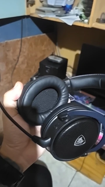 NUBWO G07 Wireless Headsets Gamer for PC, PS4, photo review