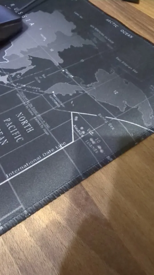 Map Mouse Pad Large Map Desk Mat Protector photo review