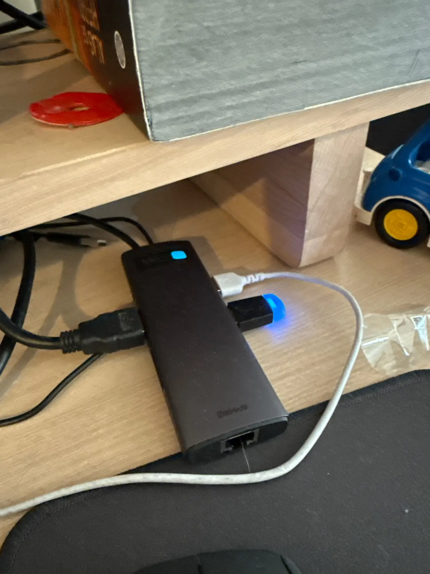 Baseus 4K 60Hz USB C Hub Type C photo review