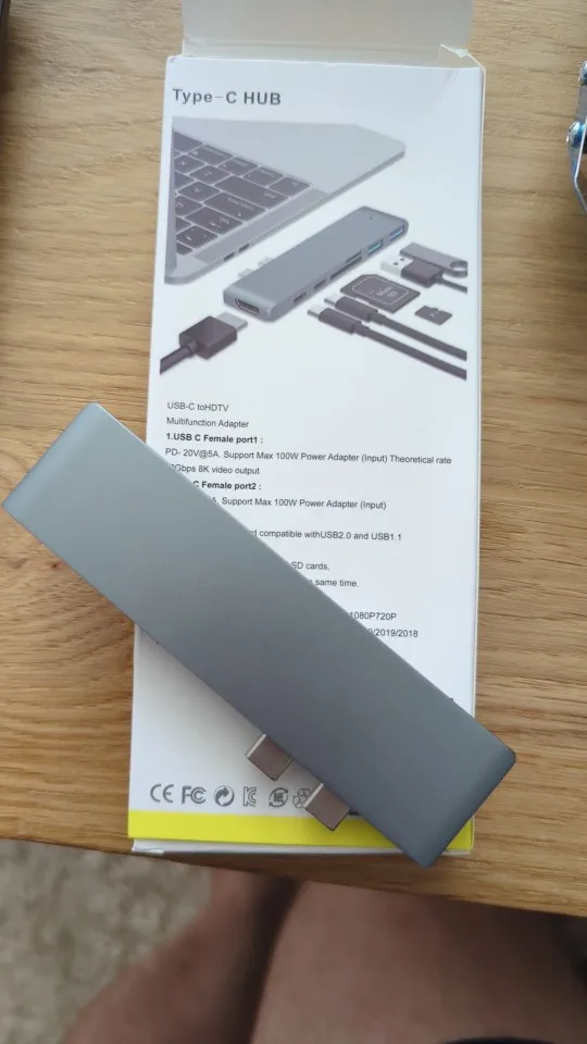 USB 3.1 Type-C Hub to HDMI Adapter 4K photo review