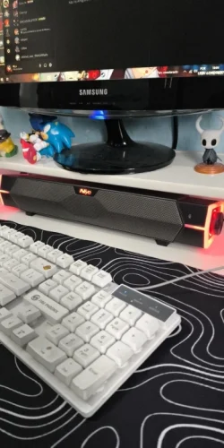 4D Computer Speakers Bluetooth 5.0 Wired Loudspeaker Surround photo review