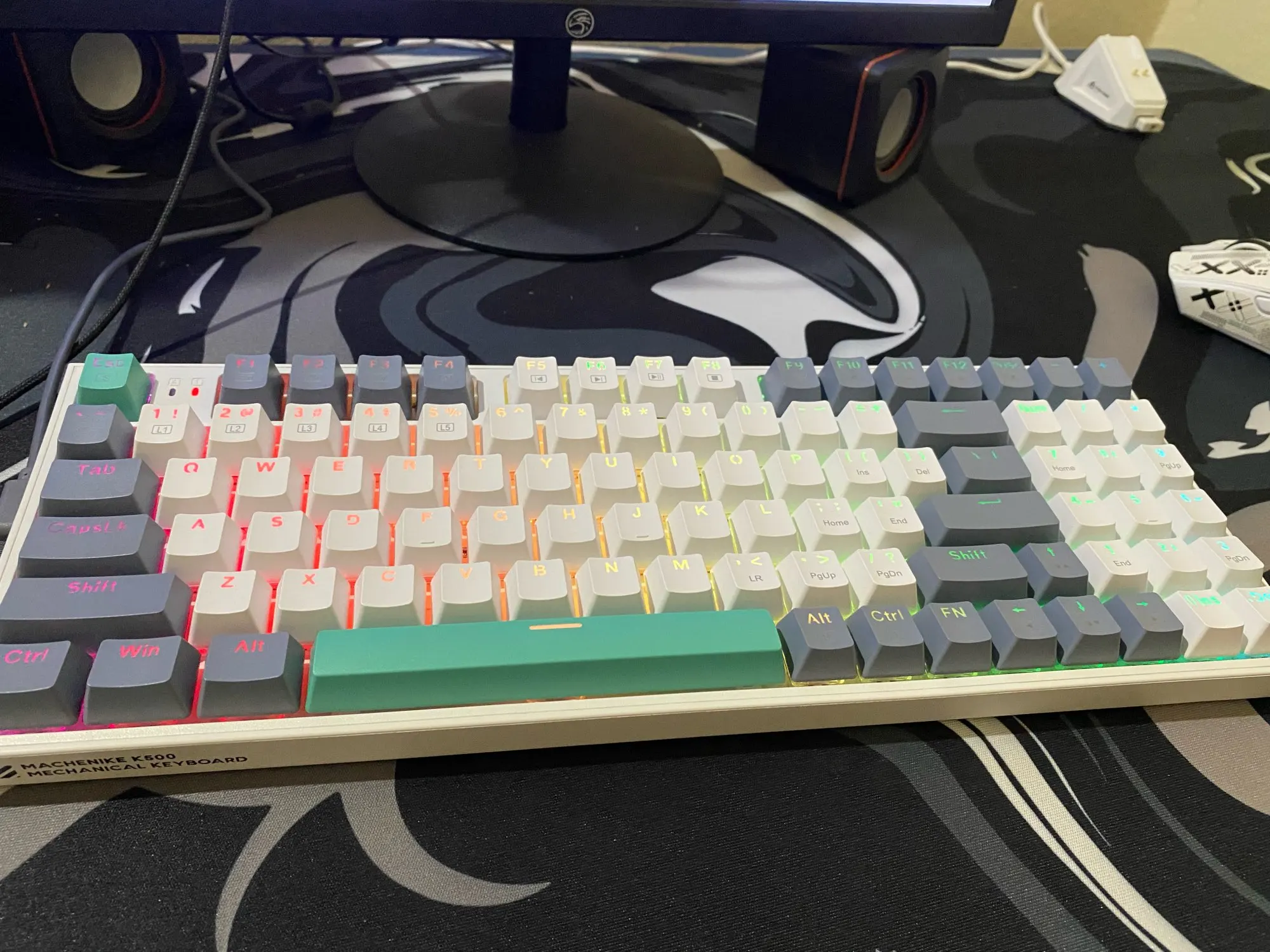 Machenike K500 Mechanical Keyboard Gaming Keyboard Wired Keyboard photo review