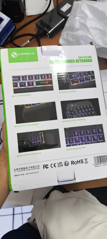 35keys One Handedly Single Hand Mini Gaming Keyboard photo review