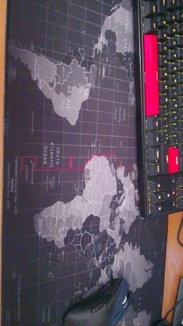 Map Mouse Pad Large Map Desk Mat Protector photo review