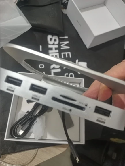 Hagibis USB C Hub with M.2 SSD Enclosure photo review