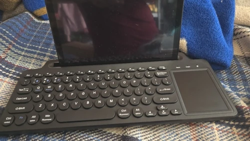 Tri-Mode Dual Bluetooth Keyboard BT5.0 3.0 2.4G Wireless photo review