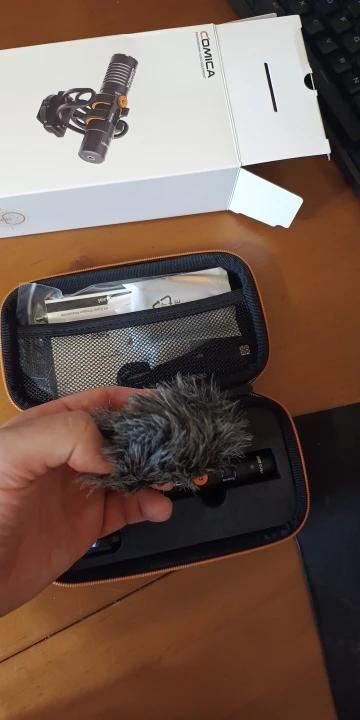 COMICA VM10 PRO On-Camera Cardioid Shotgun Microphone with photo review