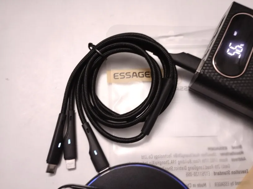 Essage 3 in 1 USB Cable Micro USB photo review