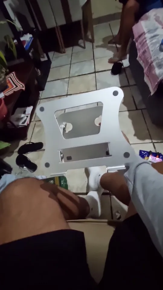 PANTXIKE Laptop Stand Foldable Aluminum Alloy Portable Notebook photo review