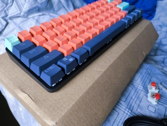 MUCAI MKA610 USB Mini Mechanical Gaming Wired Keyboard photo review