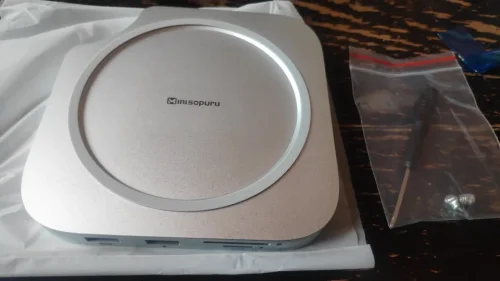 Minisopuru Mac Mini M4 Hub Dock Stand With photo review