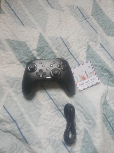 Dinofire Wireless Bluetooth RGB Controller for Nintendo Switch/Switch photo review