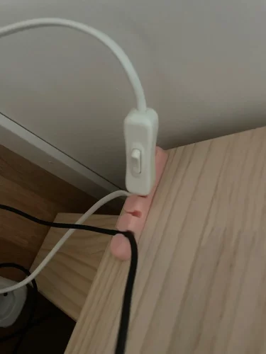 MOHAMM 1 Piece Cute Cable Organizers Holder Clips photo review