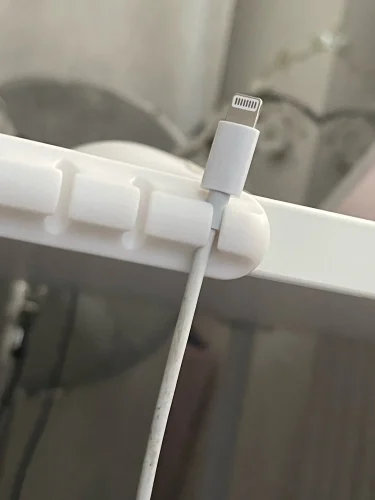 Silicone USB Cable Organizer USB Charging Cable Winder photo review