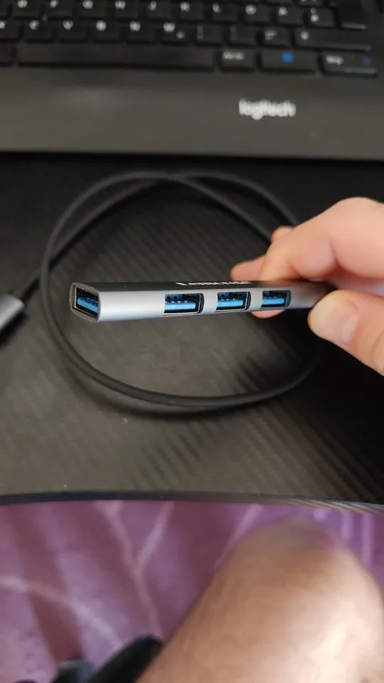 Lemorele 120cm 4Ports USB HUB OTG USB A photo review