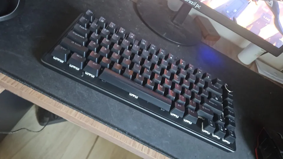 75% Mechanical Keyboard Wired with Media Knob, APAYADO photo review