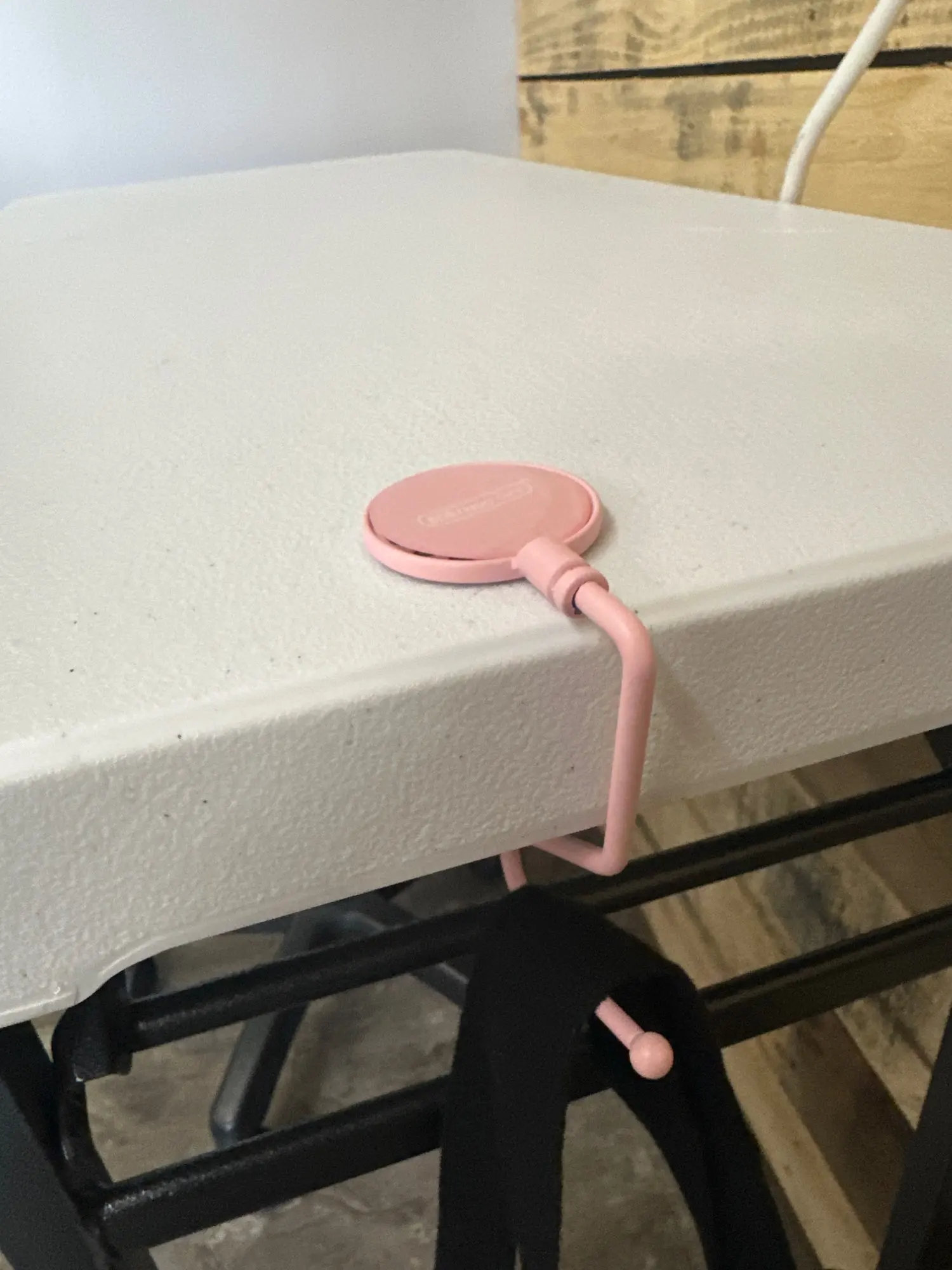 1 Pcs Cute Morandi Bag Hook Heavy Table photo review