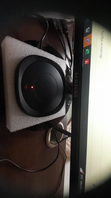 USB Conference Speaker Microphone Wired Touch Key Omni photo review