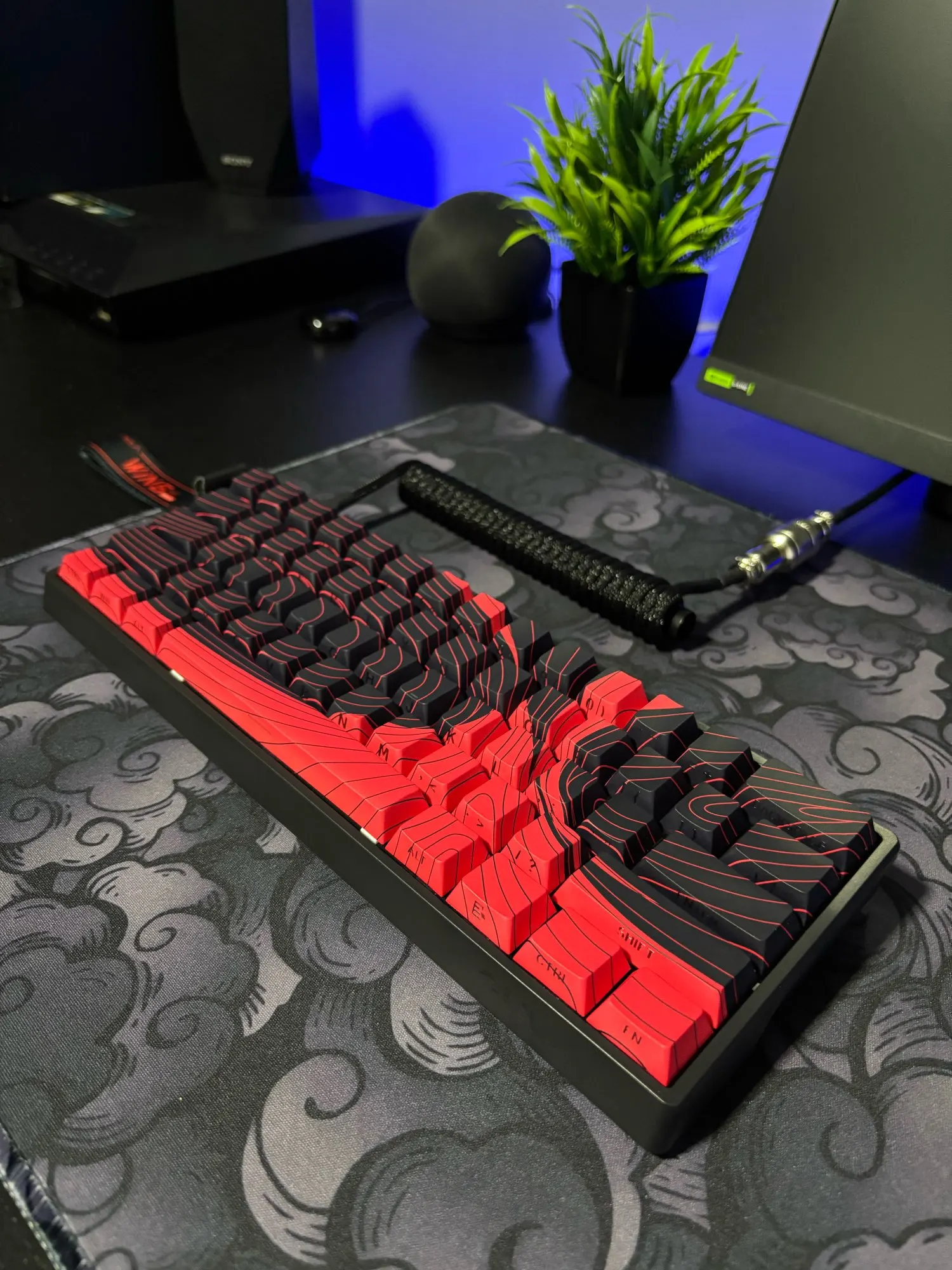 AULA WIN60 WIN68 HE MAX mechanical keyboard magnetic photo review