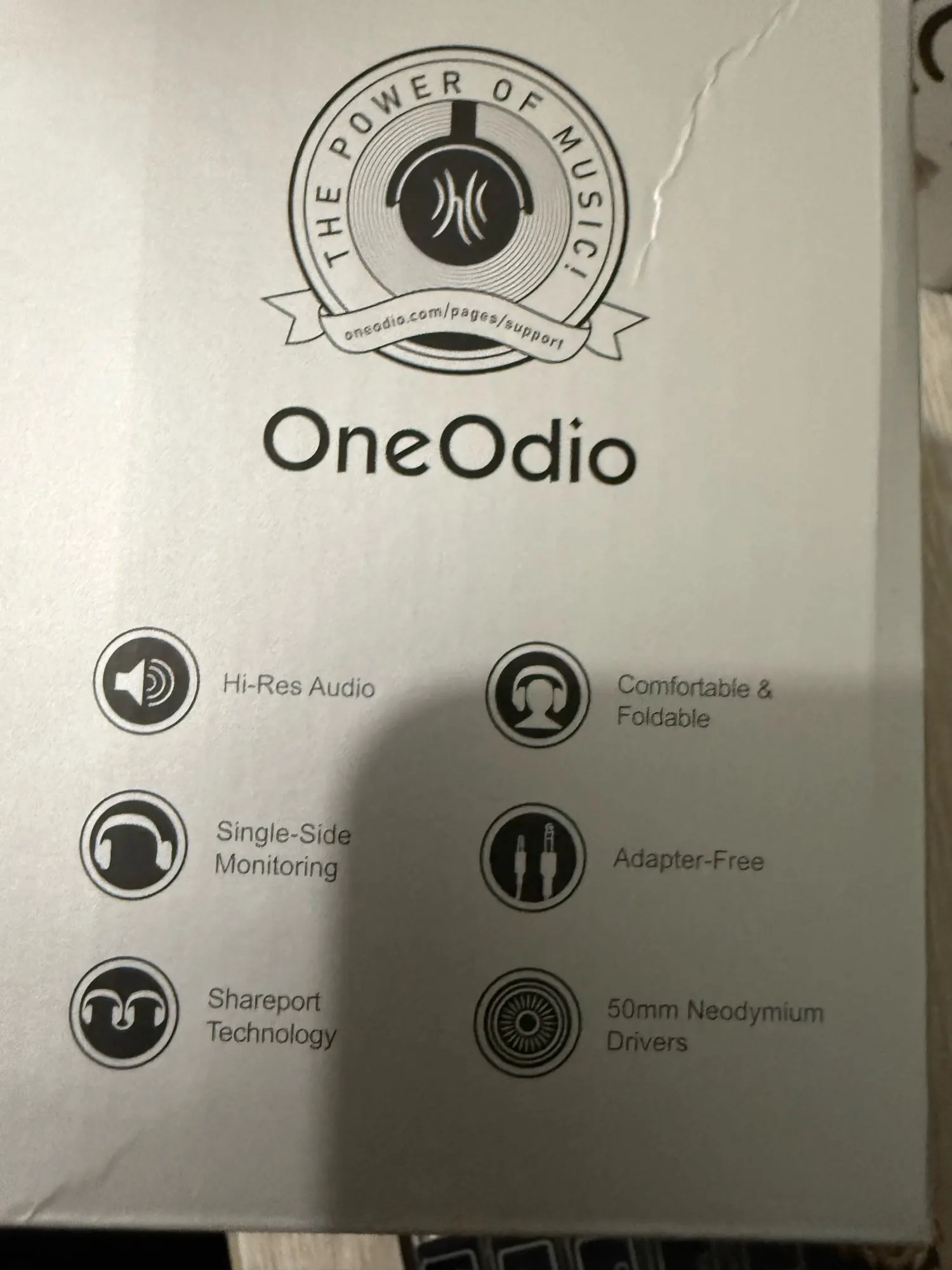 Oneodio Over Ear Headphones Hifi Studio DJ Headphone photo review