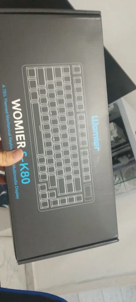 Wired Mechanical Gaming Keyboard with OLED Display Full photo review